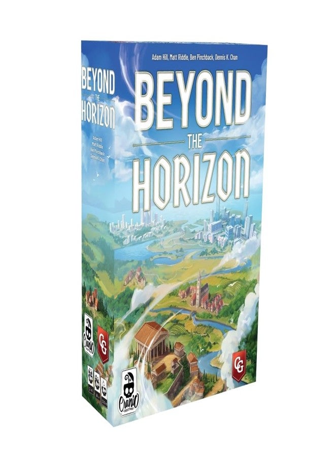 Capstone Games Beyond The Horizon, Civilization Building Board Game, 2-4 Players, 120 Minutes, Ages 14+ - Image 1